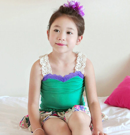 儿童服饰女童春装儿童<em>女装短衣短裤套装</em>女夏装