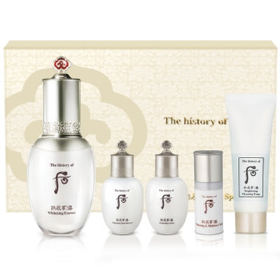 包邮 韩国 WHOO\/后 拱辰享雪美白精华45ML套