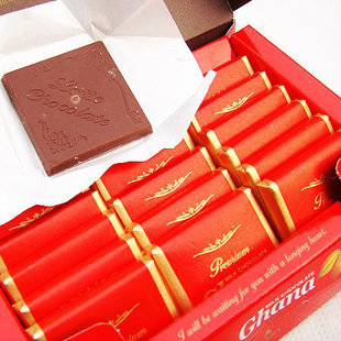  [书生海味店] 韩国乐天加纳牛奶巧克力90g(112) (红) 喜庆