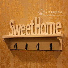 欧式田园家居装饰品Sweet Home挂钩/壁挂衣钩/壁饰墙饰/艺术挂钩