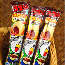 日本人气小食!超美味 巧克力酱夹心米果泡芙*单包(4个)14g