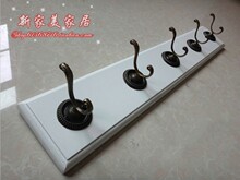 爆款创意时尚木板门后无痕挂衣钩卫浴挂钩衣帽架衣服钩包