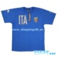 Esuit球迷运动店欧洲杯足球T恤意大利队蓝色球迷短袖T恤