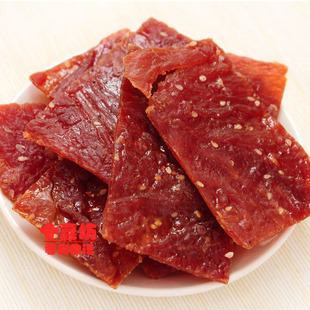  糖糖屋新装肉类特价零食靖江特产蜜汁猪肉脯/肉干 200g
