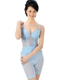婷美正品塑身内衣2010夏季新款超薄冰爽塑身衣长文胸套装正品特价