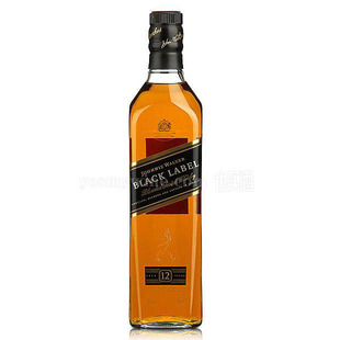  英国【John Walker】尊尼获加黑牌威士忌700ml 黑方40度 正品行货