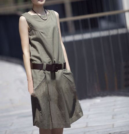 街头无袖例外风格...