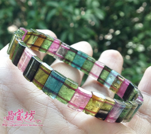  包邮碧玺手链碧玺手排天然水晶一图一物多款附证书不断上新