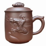 龙年礼品特价！原138现价98元！正品宜兴紫砂杯壶茶杯/腾龙腾云杯