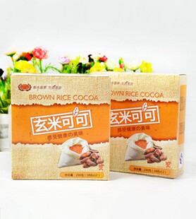  【都市翡翠】玄米可可 美味瘦身 健脾养胃 清肠通便 18g*12小袋