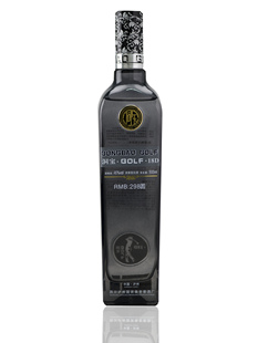  正品白酒泸州老酒陈酒洋酒风格洞宝高尔夫46度特价促销整箱包邮