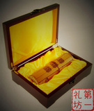 高档木盒 仿古铜扣 小号158专用 竹简第一礼坊 竹简定制 竹简情书