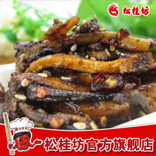  松桂坊烟笋肚条 湖南特产 好吃的麻辣猪肚条 私房菜 真空熟食小吃