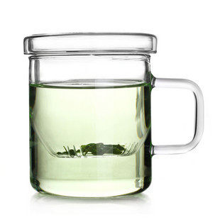 正品Vatiri乐怡茶具 带盖 玻璃杯 马克杯 花茶杯 水杯 杯子 茶杯