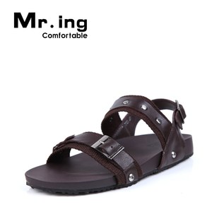 Mr.ing Han Bing's fashion trends spring-summer men's shoes men's soft sole daily leisure Sandals T321