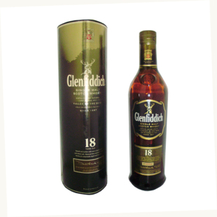  洋酒/格兰菲迪18年单一纯麦威士忌/GLENFIDDICH/苏格兰原装进口