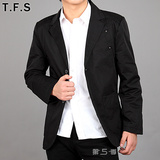 【限时特价】jack jones/杰克琼斯 高档男式休闲西装 9211黑