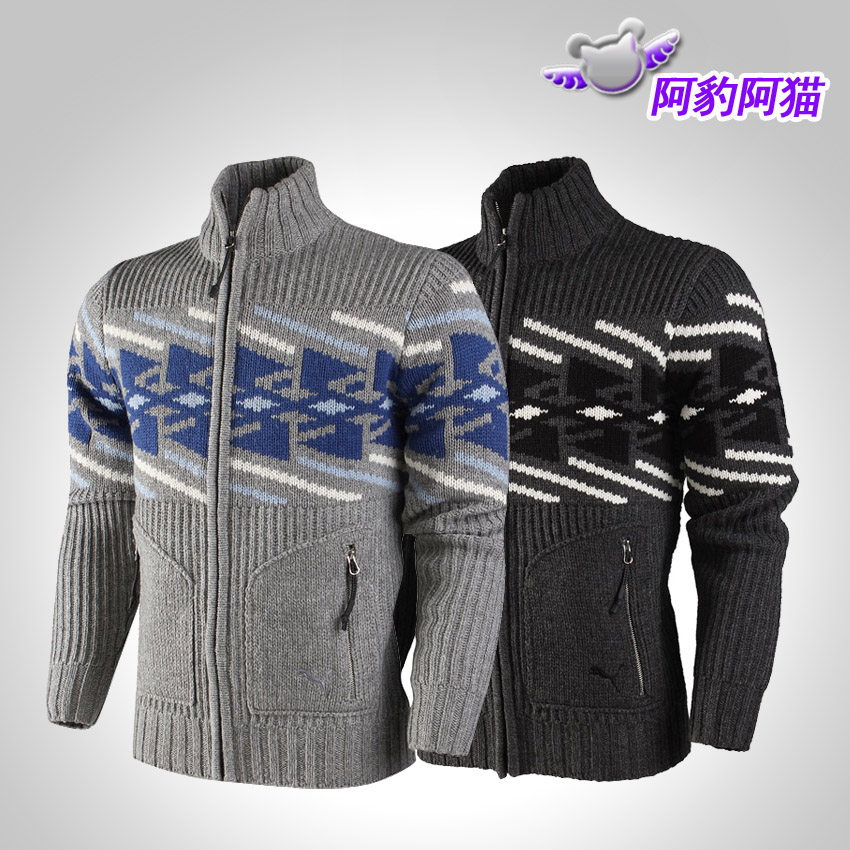 专柜正品<em>Puma</em>/<em>彪马</em>男装<em>毛衣</em>开衫<em>外套</em>立领565
