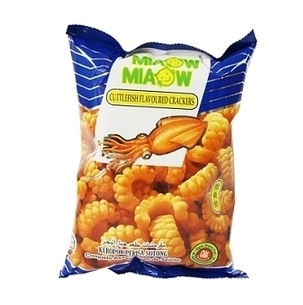  马来西亚 进口膨化食品 超好吃的 妙妙鱿鱼味鲜酥薯片 60g 虾条