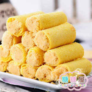  糖糖屋【澳门特产】香记原味肉松蛋卷225(330)g