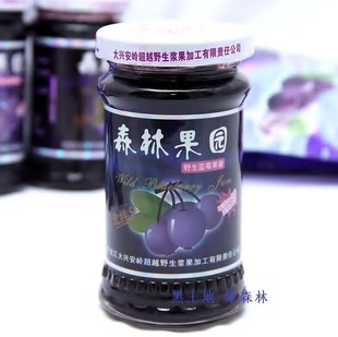  东北野生蓝莓果酱170g 纯野生蓝莓 超越 无色素 无防腐 无添加