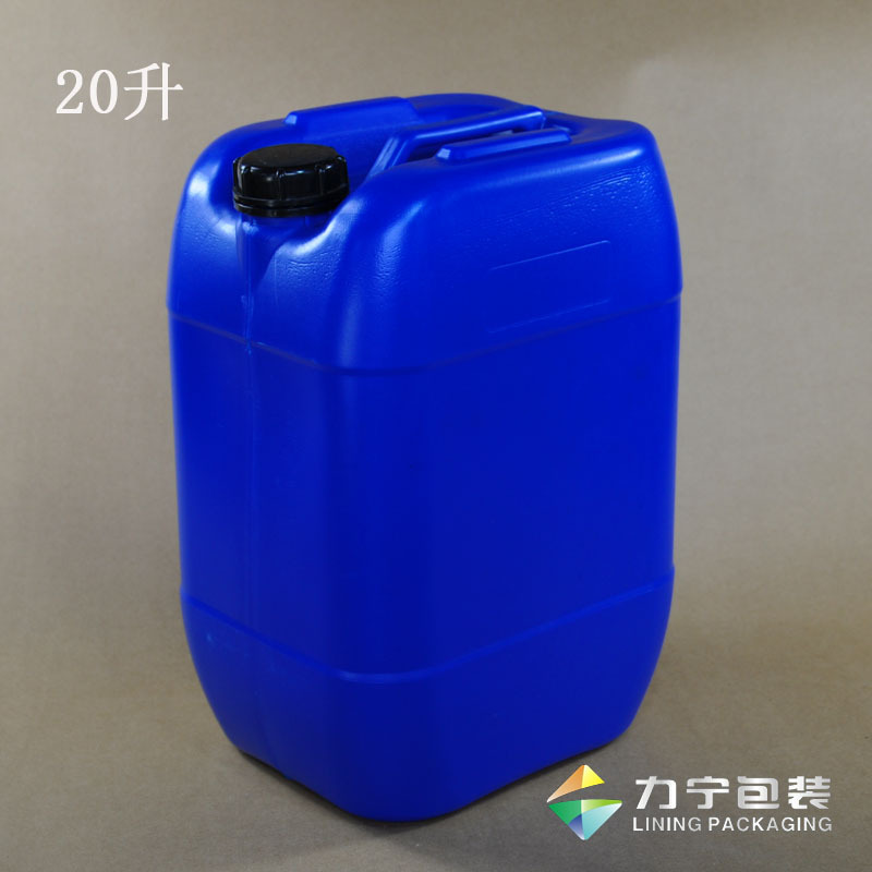 25L升化工塑料桶 25kg蓝色香精桶堆码桶涂料