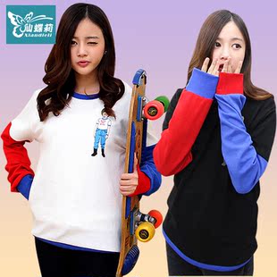  【品牌特卖】 已质检 新品韩版女装学生装大码抓绒加厚卫衣