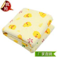 西松屋黄色小鸭隔尿垫防水透气防漏尿垫巾大中小可选婴儿用品包邮