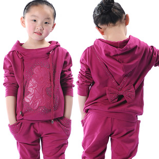 哪里有卖10岁左右女童运动套装?–淘宝母婴用