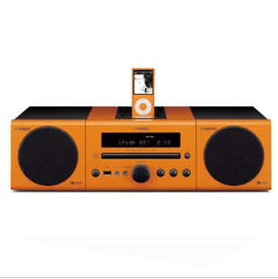 96折YAMAHA雅马哈 MCR-040 CD/IPOD苹果音箱iphone 4多功能音响