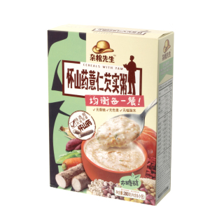  杂粮先生 怀山药薏仁芡实粥280g 无糖 均衡 即冲即食 养生粥 新品