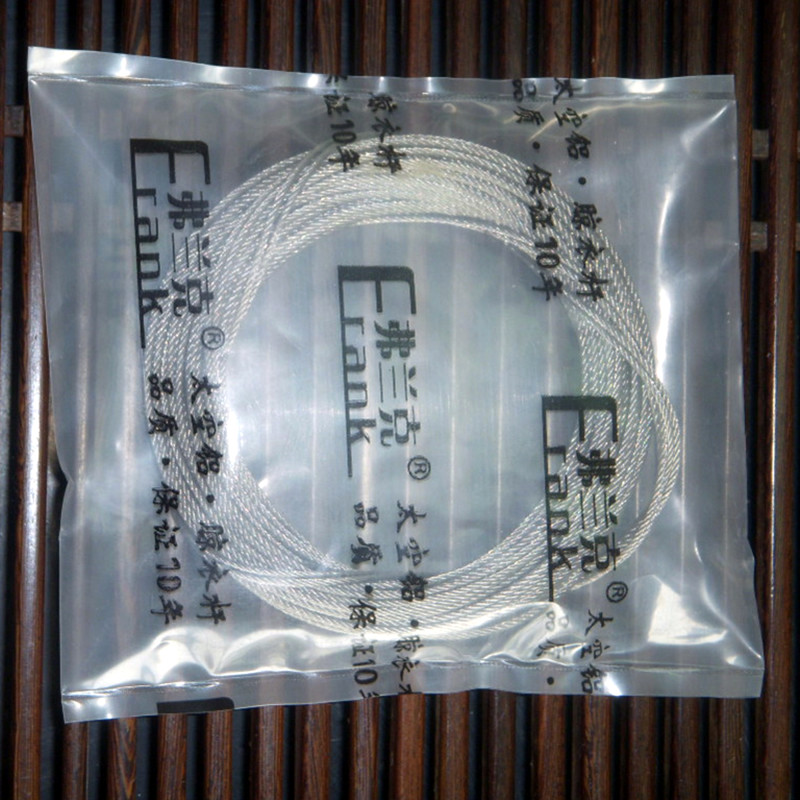 Seckill indoor Double pole Lift racks parts 316 Bold Stainless steel wire rope brand currencyin the Decoration main material , Racks/Rods , Racks accessories , Rope category - from Buy2taobao.com to provide professional Taobao agent buy service