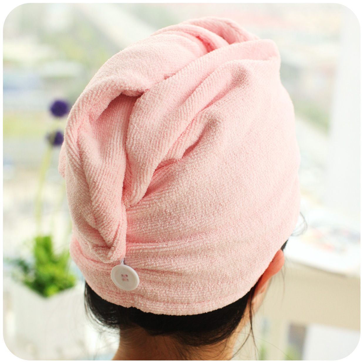 Wash hair Shower cap Dry hair cap lovely Wash hair Turban water uptake Long adult Hair Quick drying towelin the Family/Personal Cleaning Tools , Personal care cleaning appliances , Dry hair hat category - from Buy2taobao.com to provide professional Taobao agent buy service