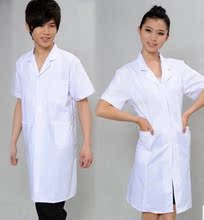 夏装半袖医师服 医生服 护士服工作服 短袖白大褂 夏装护士裤