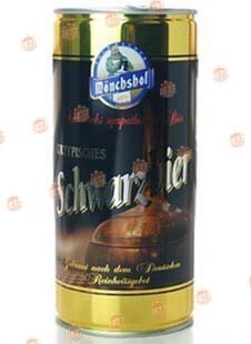  德国进口纯小麦啤酒 黑啤之王 慕尼黑猛士黑啤酒 1升装