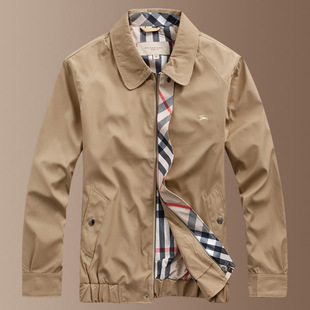  正品代购 burberry巴宝莉夹克男 宽松型商务休闲男款外套 02新款