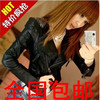 2011秋装新品韩版女装 包邮 流苏肩章 机车皮衣女 短外套 小外套