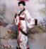 汉服女款 唐装 古装 正规特价 栖凤阁 :曲裾深衣 汉代服装
