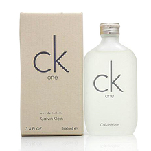 【正品热卖】CK ONE EDT中性香水100ML(白瓶)  4.6折特价包邮