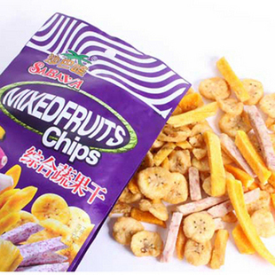  满58包邮 越南进口食品 沙巴哇 综合蔬果干 综合果蔬干 100g