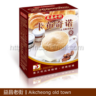  益昌老街卡布奇诺咖啡 马来西亚进口 意大利风味泡沫咖啡