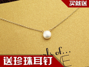  Dogeared㊣VIVI莉娜LENA梨花呛口小辣椒款※小号白珍珠项链