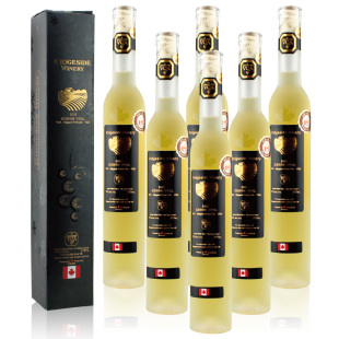  有家红酒加拿大原瓶冰酒 法定列吉塞维达尔冰白葡萄酒 375ml*6