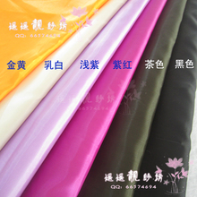 仿真丝绸缎布料 色丁缎布料面料 服装/裙子/雪纺/内衬里衬布料