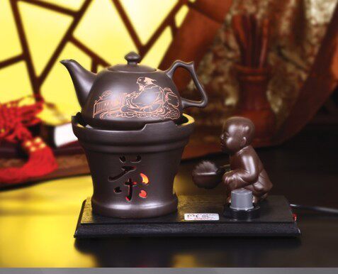 陶瓷电热水壶套装 保温煮黑茶器 烧水泡功夫茶炉 创意小家电批发