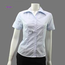 <span class=H>G</span><span class=H>2000</span>正品女装短袖职业衬衫浅蓝色斜纹白粉红紫色工作服厂家直销