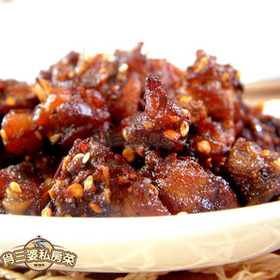 肖三婆[私房菜]美食零食麻辣冷香兔肉兔丁麻辣兔肉干满包邮