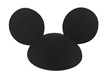 可爱迪士尼米奇耳朵羊毛帽子米老鼠道具表演帽子小恶魔羊毛耳朵帽