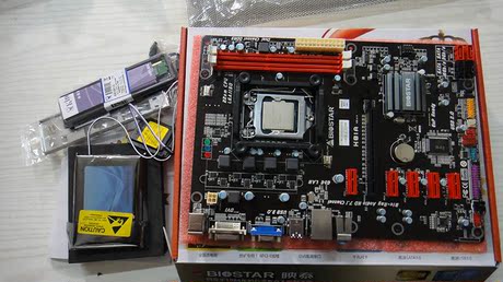 个人闲置转让9新H81挖矿主板套装映泰H81A 