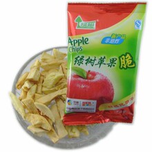 包邮 好吃的休闲食品 绿树苹果脆苹果干苹果条10克30袋 送10克1袋